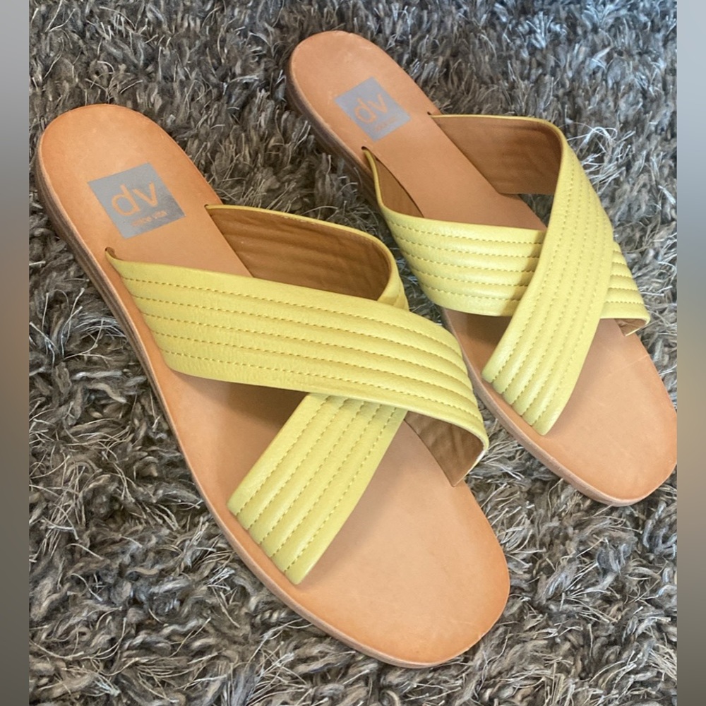 DV by Dolce Vita Women's Lemon Slide Sandals